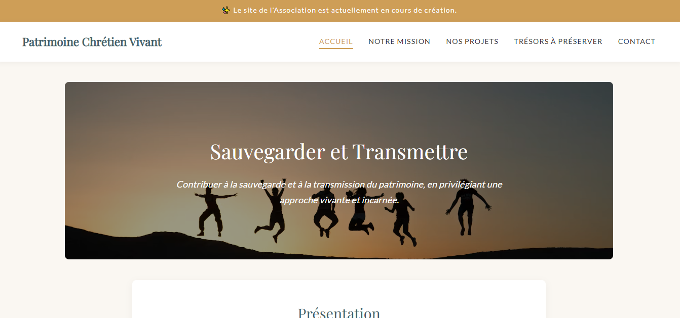 Culture - Patrimoine Chrétien Vivant